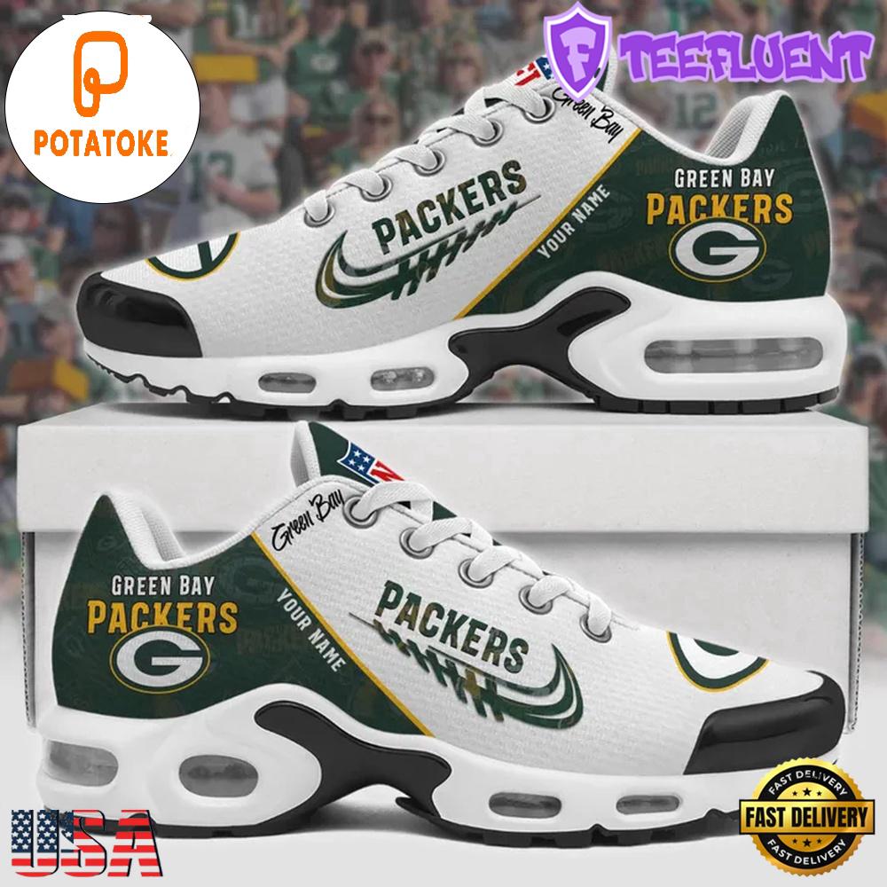 Customize Your Name with Green Bay Packers Air Max Plus Shoes