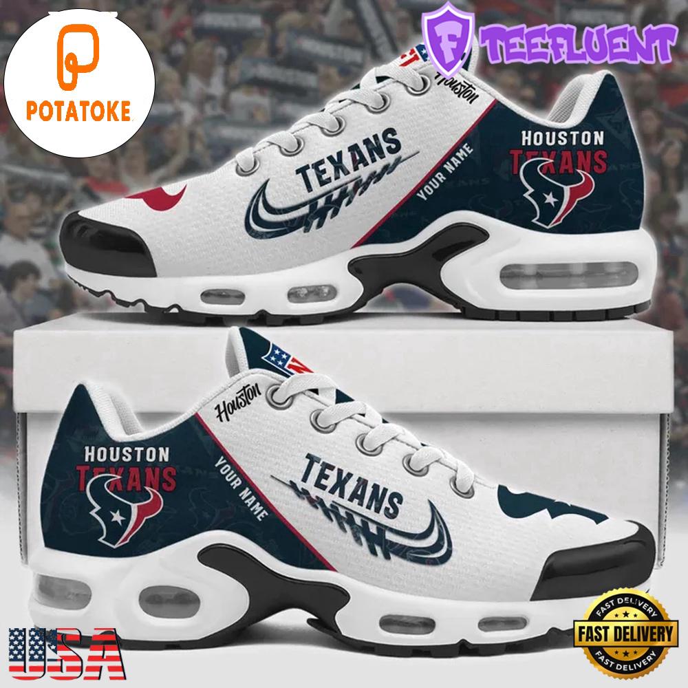 Customize Your Name with Houston Texans Air Max Plus Shoes