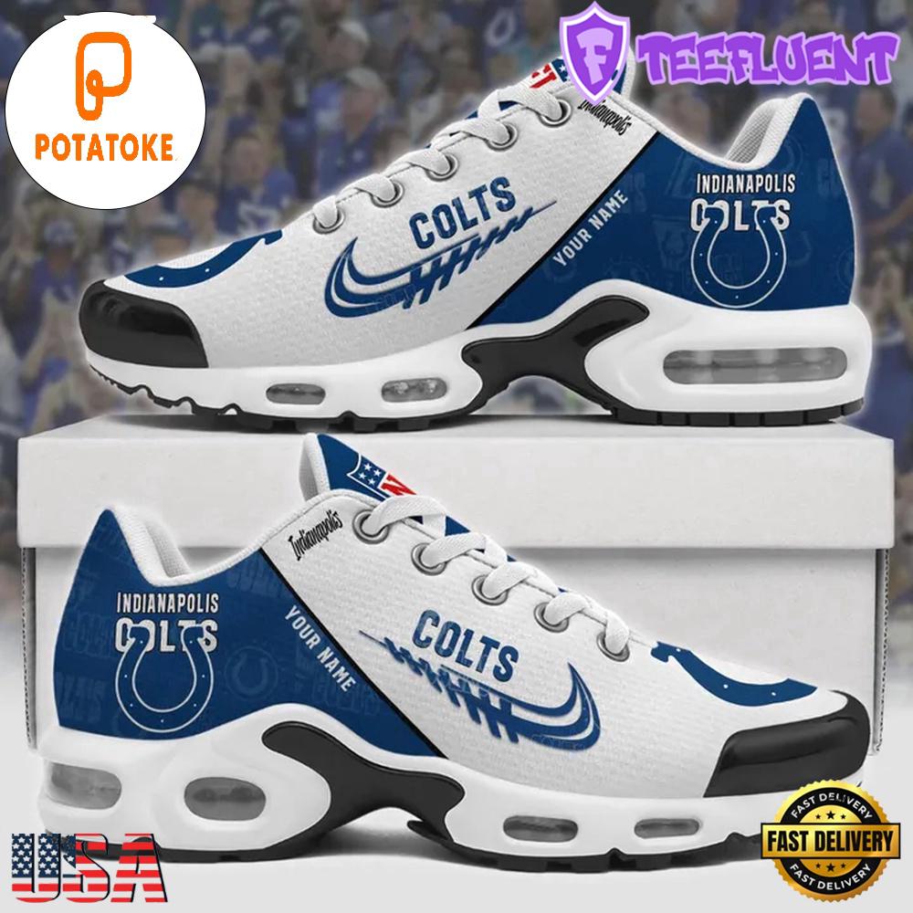 Customize Your Name with Indianapolis Colts Air Max Plus Shoes