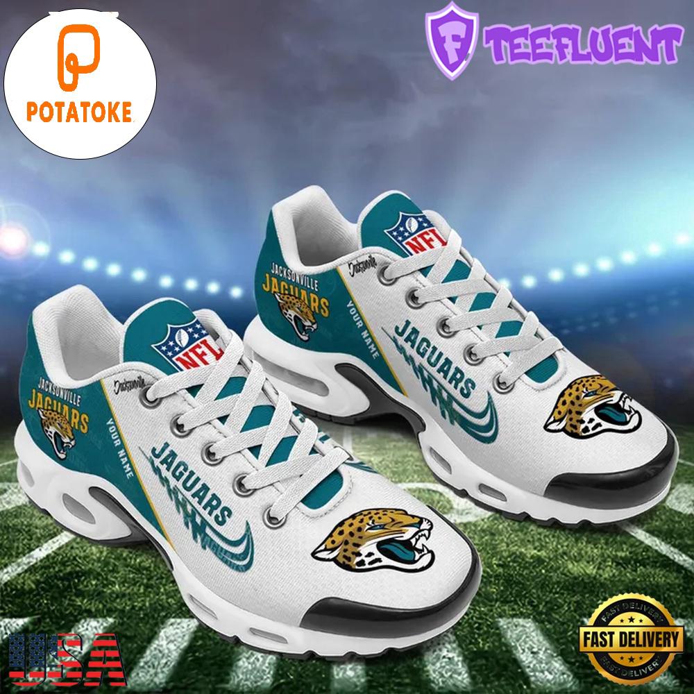 Custom NFL Jacksonville Jaguars Air Max Plus Shoes , Running Sneakers Shoes Custom NFL Jacksonville Jaguars Air Max Plus Shoes , Running Sneakers Shoes