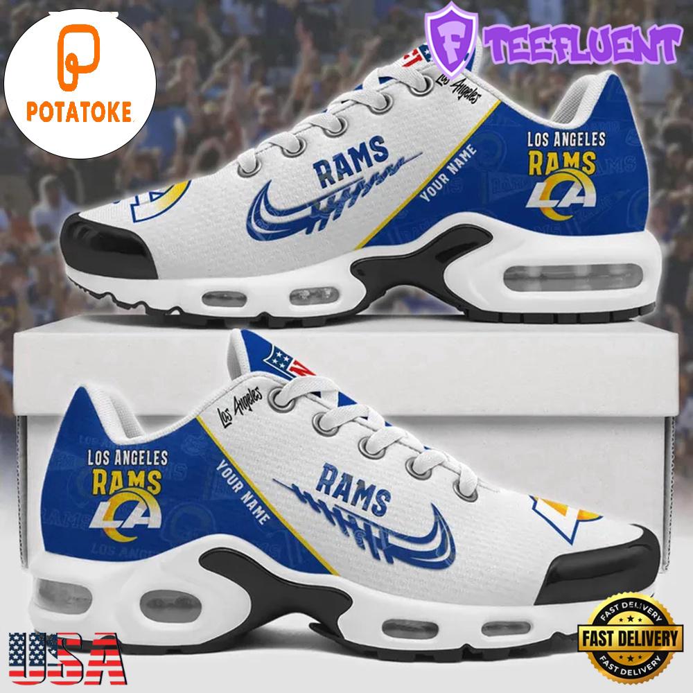 Customize Your Name with Los Angeles Rams Air Max Plus Shoes