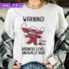 Cute Disney Lilo and Stitch 626 Stitch Day Warning Badness Level Shirt Magic Kingdom WDW Family Gift Tee