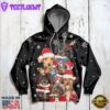 Dachshund Hello Christmas Hoodie All Over Print