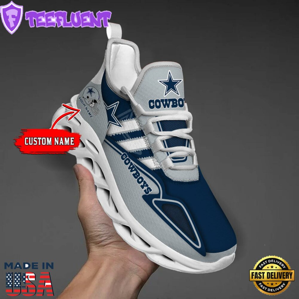 Dallas Cowboys Clunky Max Soul Shoes NFL Personalized 1