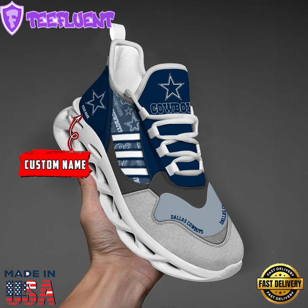 Dallas Cowboys Clunky Max Soul Shoes NFL Personalized
