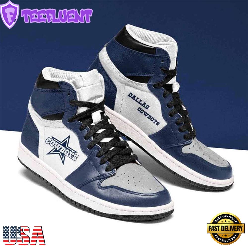 Dallas Cowboys Jordan Sneaker Nfl Cowboys Custom Shoes For Men Women