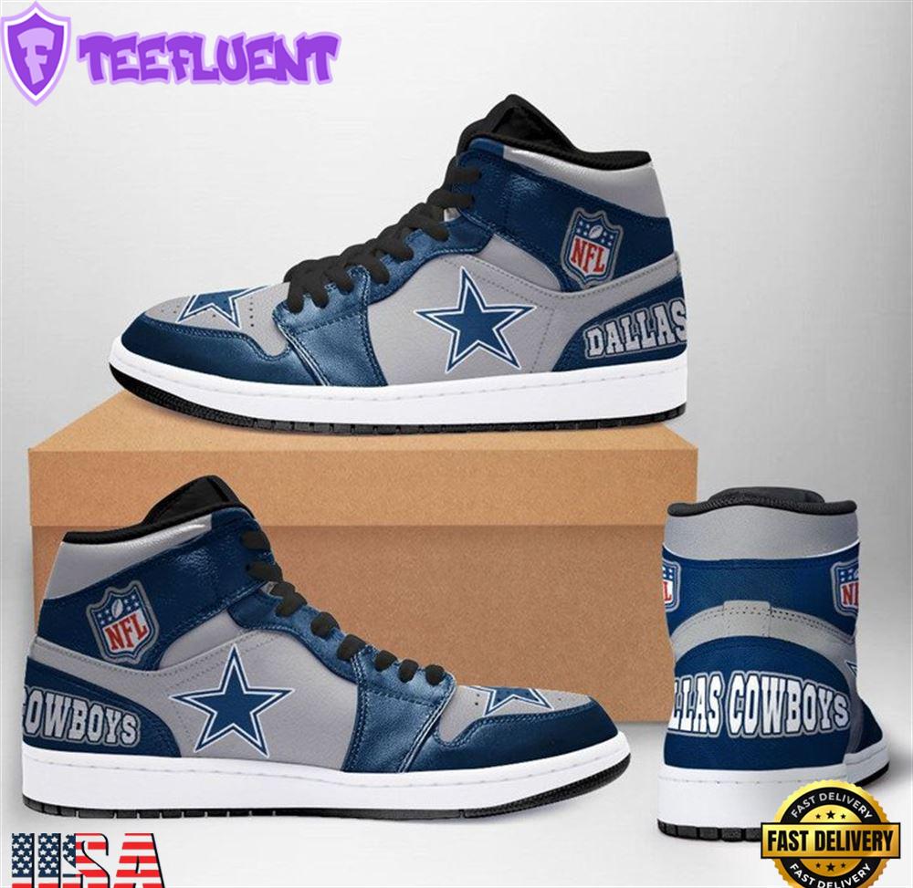 Dallas Cowboys Jordan Sneakers Nfl Team Dallas Cowboys Shoes Sneakers For Men Women