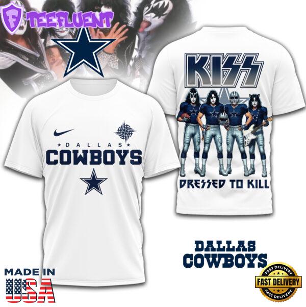 Dallas Cowboys KISS Dressed To Kill T-Shirt