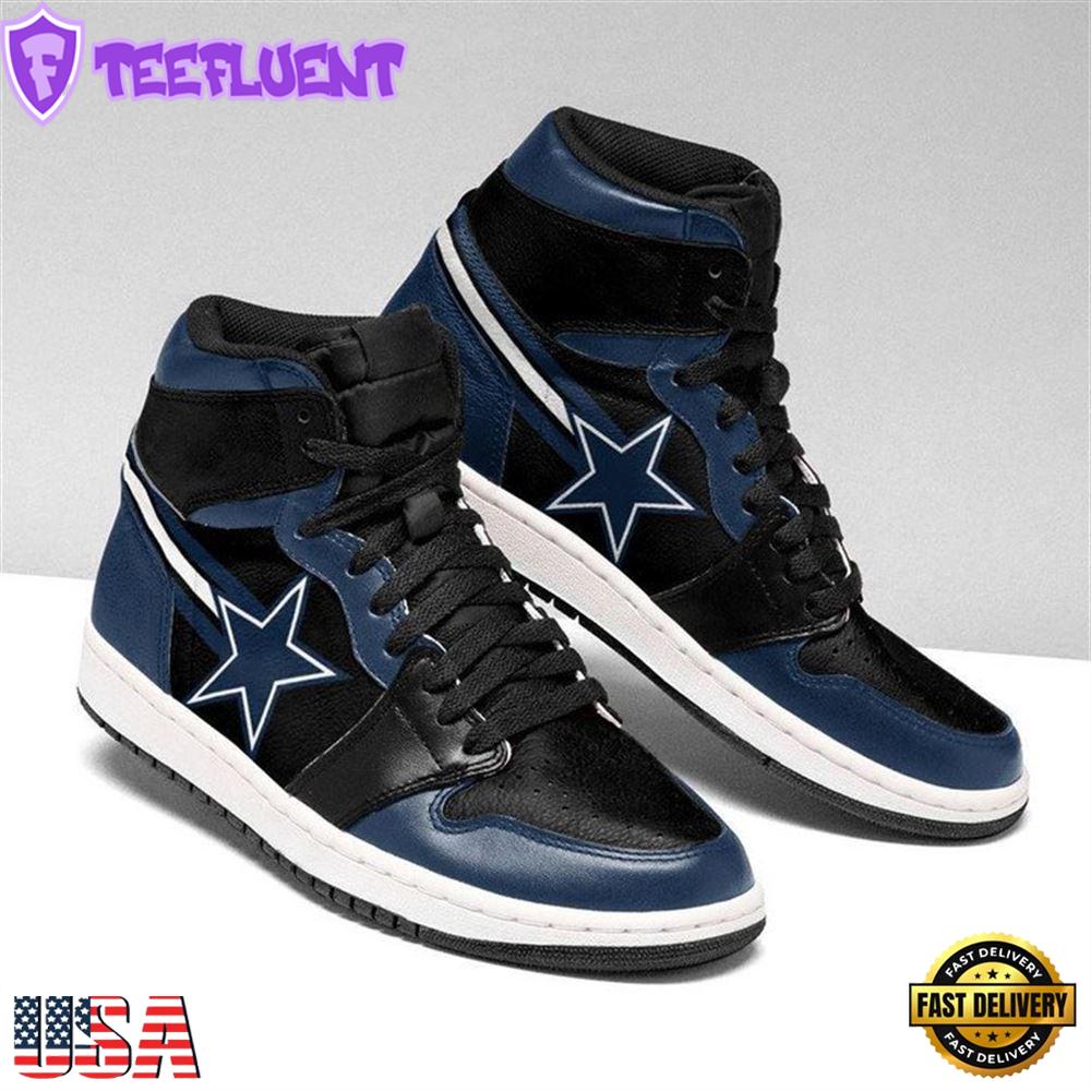 Dallas Cowboys Nfl Air Jordan Shoes Sport Sneaker Boots Shoes For Men Women