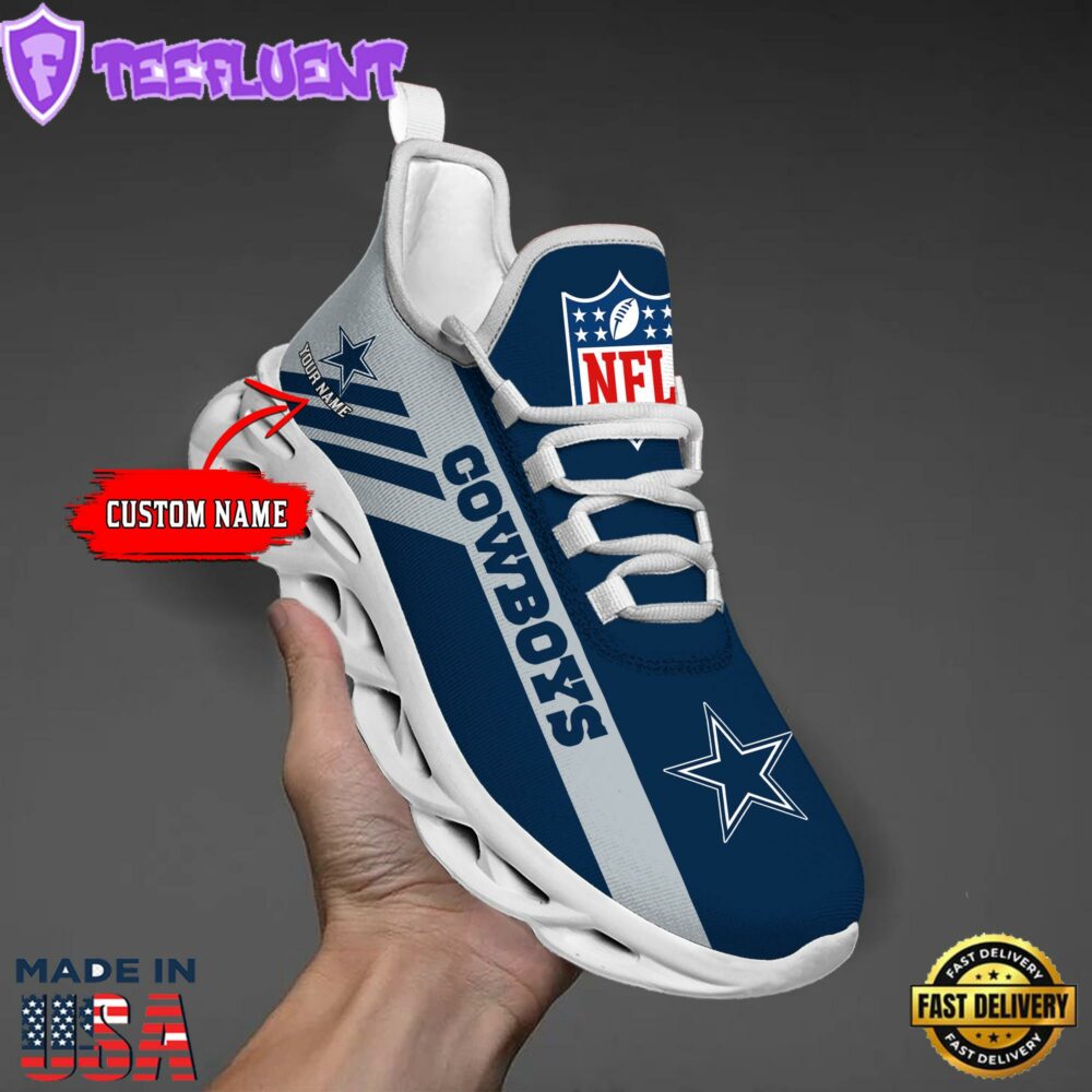 Dallas Cowboys NFL Clunky Max Soul Shoes Personaliz