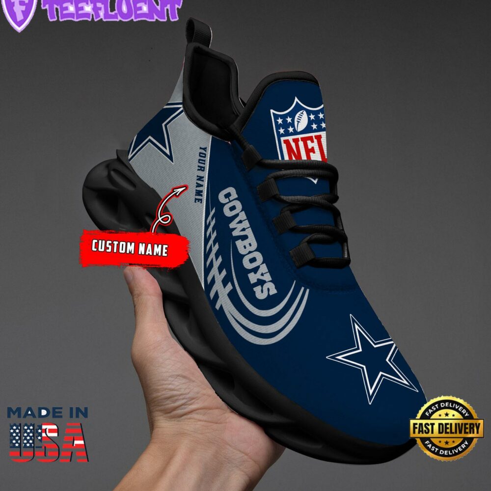 Dallas Cowboys NFL Clunky Max Soul Shoes Personalized 1