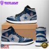 Dallas Cowboys Nfl Football Air Jordan Sneaker Boots Shoes For Men Women