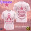 Dallas Cowboys NFL Hope Strength Support Breast Cancer 3D T-Shirt