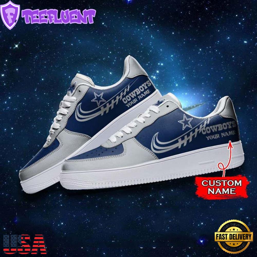 Dallas Cowboys NFL Personalized Air Force Sneaker