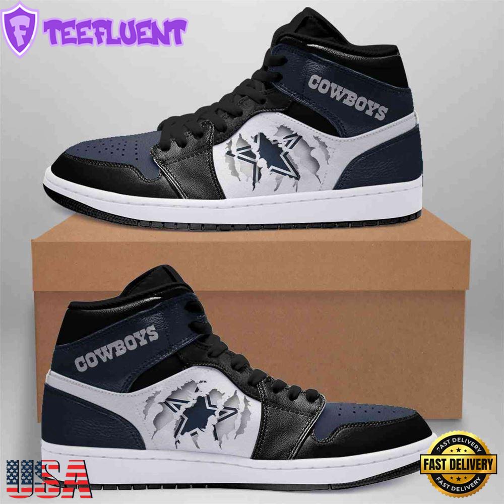 Dallas Cowboys NFL Scratch JD1 Boot Sneakers Shoes