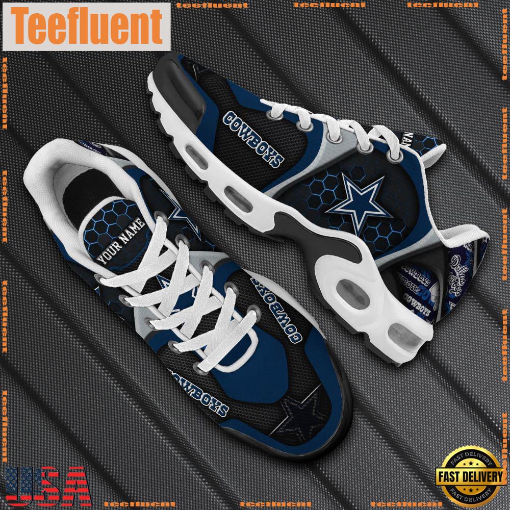 Dallas Cowboys Tn Shoes Personalized Your Name, Football Team Shoes
