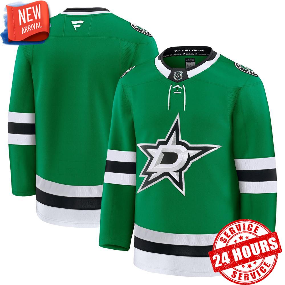 Dallas Stars Kelly Green Personalized Hockey Jersey