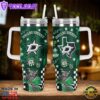 Dallas Stars NHL Custom Stanley Quencher 40oz Stainless Steel Tumbler With Handle