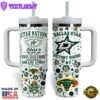 Dallas Stars NHL Custom Stanley Quencher 40oz Stainless Steel Tumbler With Handle