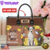 Dalmatian Dog All You Need Is Love And A Leather Handbag