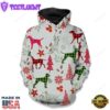 Dalmatian Dog Love Christmas Hoodie All Over Print