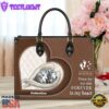 Dalmatian Forever In My Heart Leather Bag