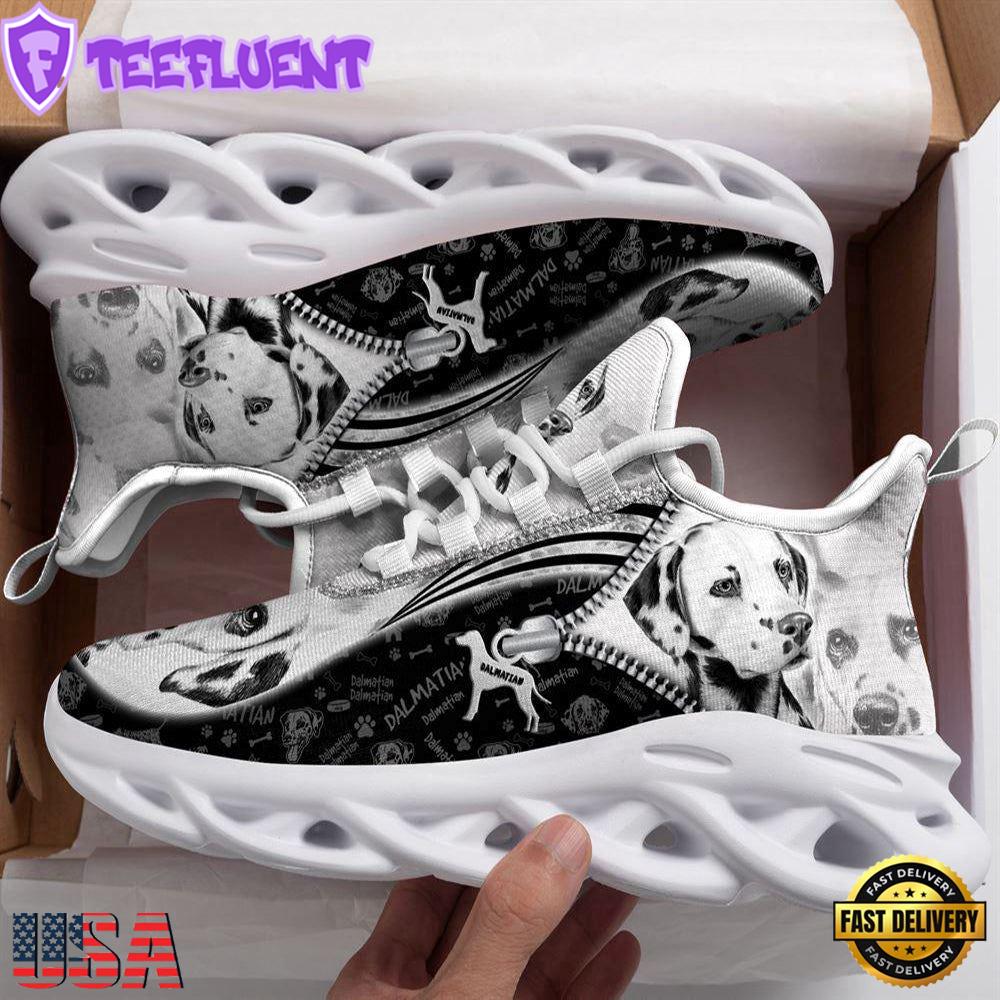 Dalmatian Sketch Max Soul Shoes For Men Women Dog Shoes Running