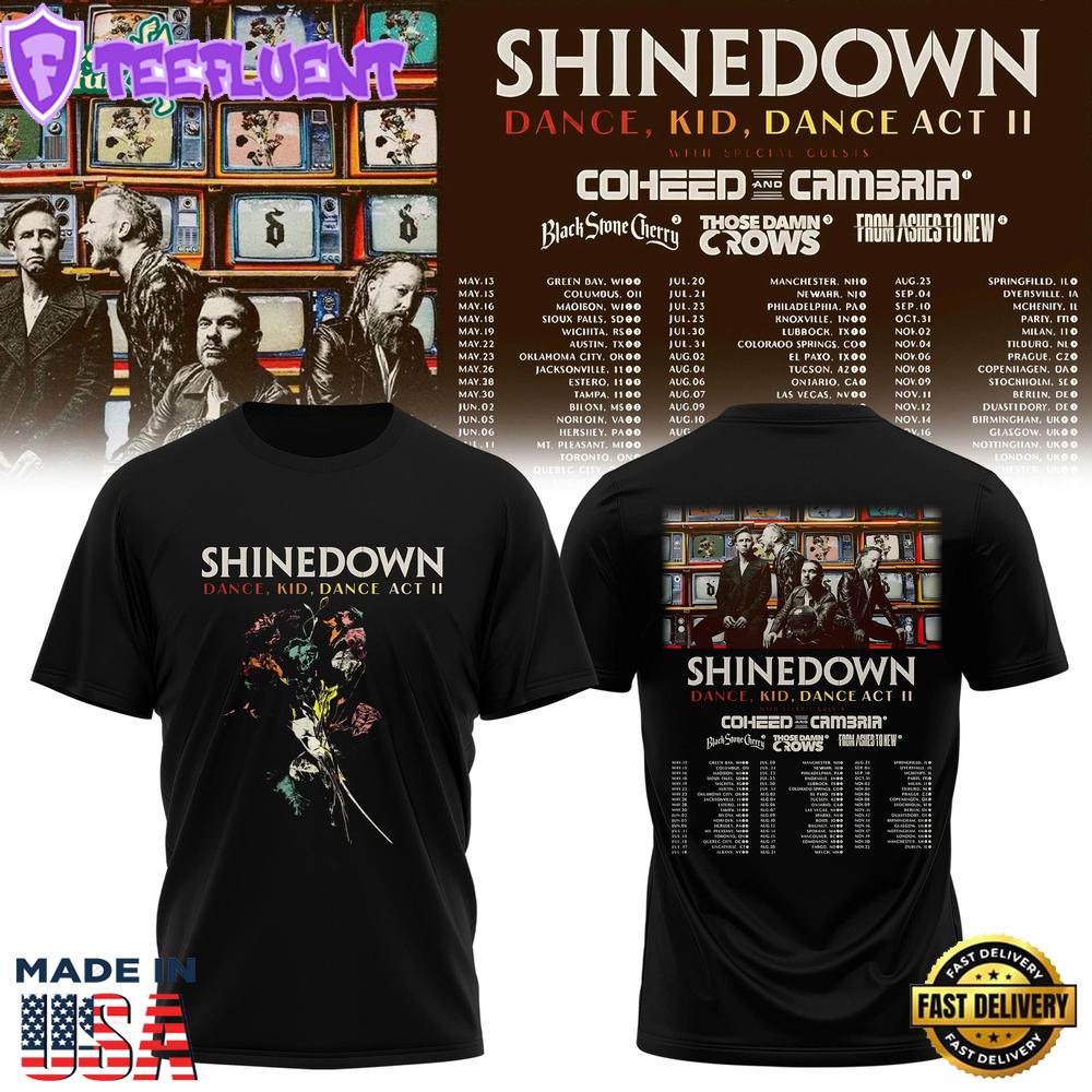 “Dance, Kid, Dance Act II World Tour” Tee Collection