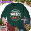 Dance Like Frosty Shine Like Rudolph Give Like Santa Love Like Jesus Version 2 Colored Edition Sweatshirt