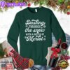 Dashing Through The Snow With A Bottle Of Merlot Sweatshirt
