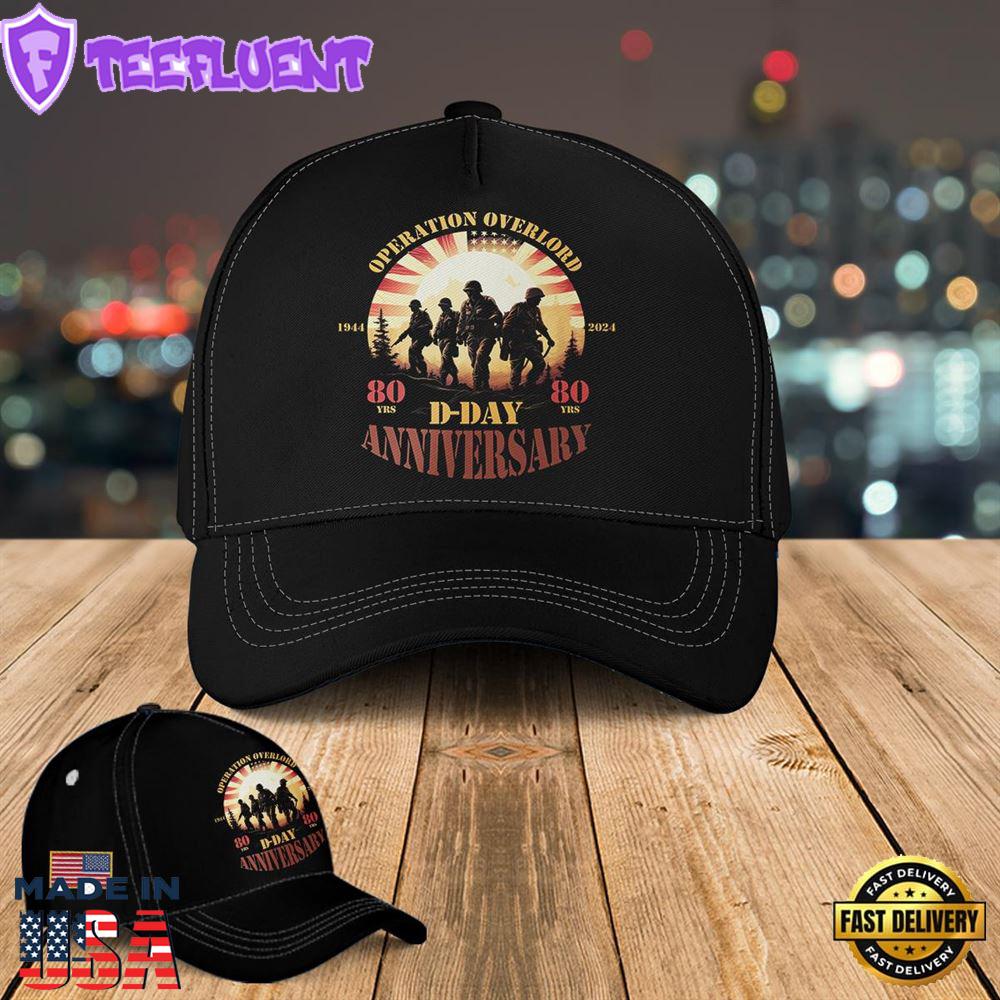 D-Day 80th Anniversary Baseball Cap
