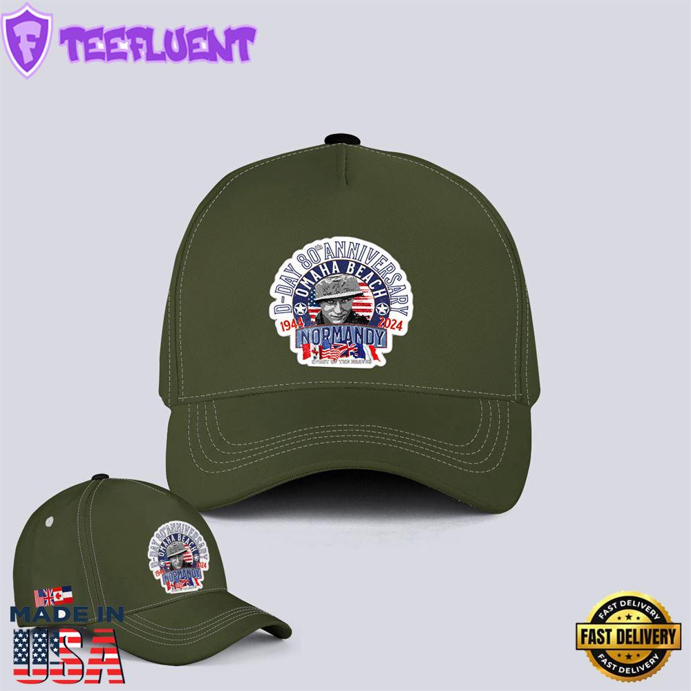 D-Day 80th Anniversary In Normandy Baseball Cap