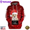 Dear Santa I Can Explain Corgi Santa Christmas Hoodie All Over Print