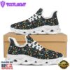 Decorations Christmas Print Pattern White Max Soul Shoes