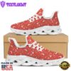 Deer Christmas Print Pattern White Max Soul Shoes