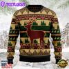 Deer Pattern Ugly Christmas Sweater