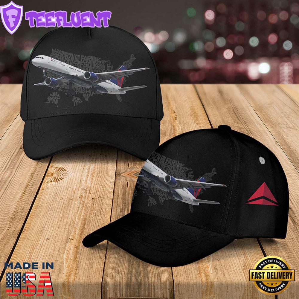 Delta Air Lines Boeing 757-232 Baseball Cap