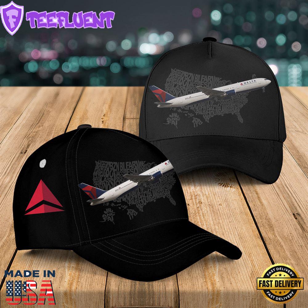 Delta Air Lines Boeing 767-300(ER) Baseball Cap