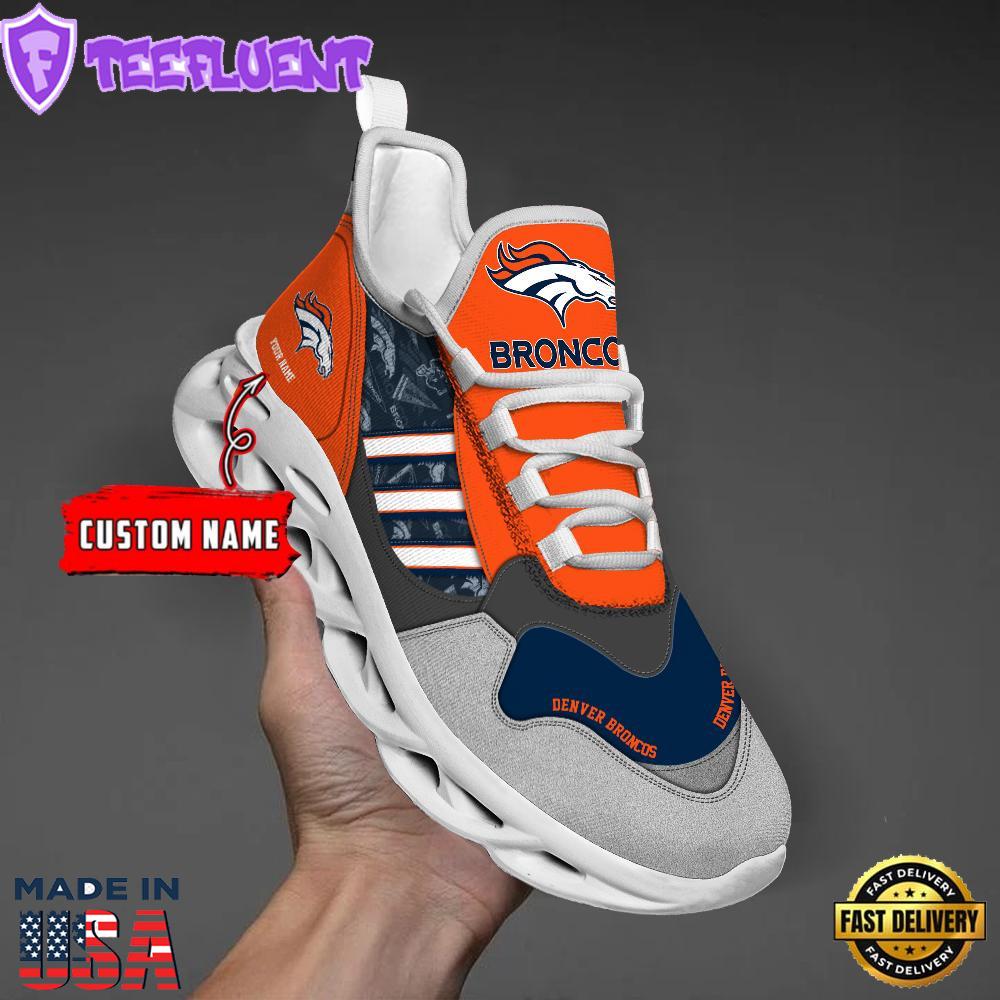 Denver Broncos Clunky Max Soul Shoes NFL Personalized