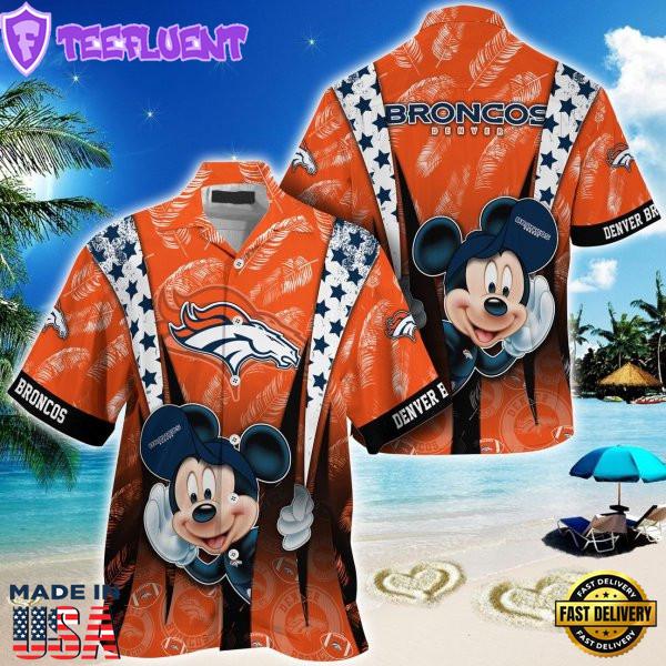 Denver Broncos Hawaiian Shirt