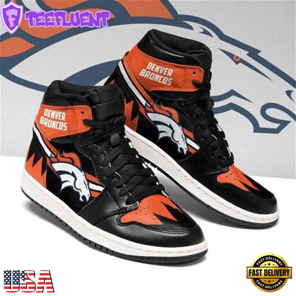 Denver Broncos Nfl Football Air Jordan Sneaker Boots Shoes For Men Women
