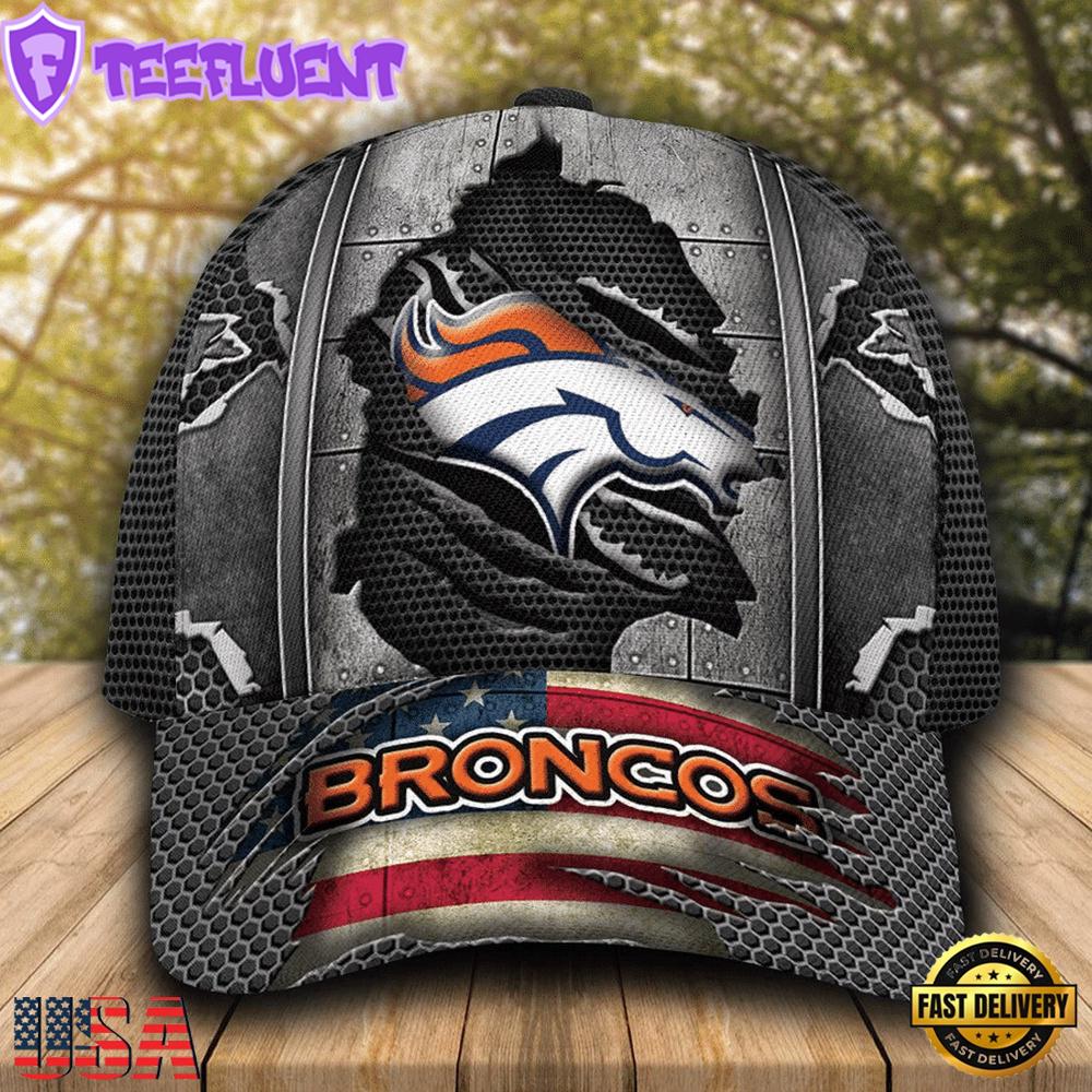 Denver Broncos NFL Football Team Logo Baseball Cap