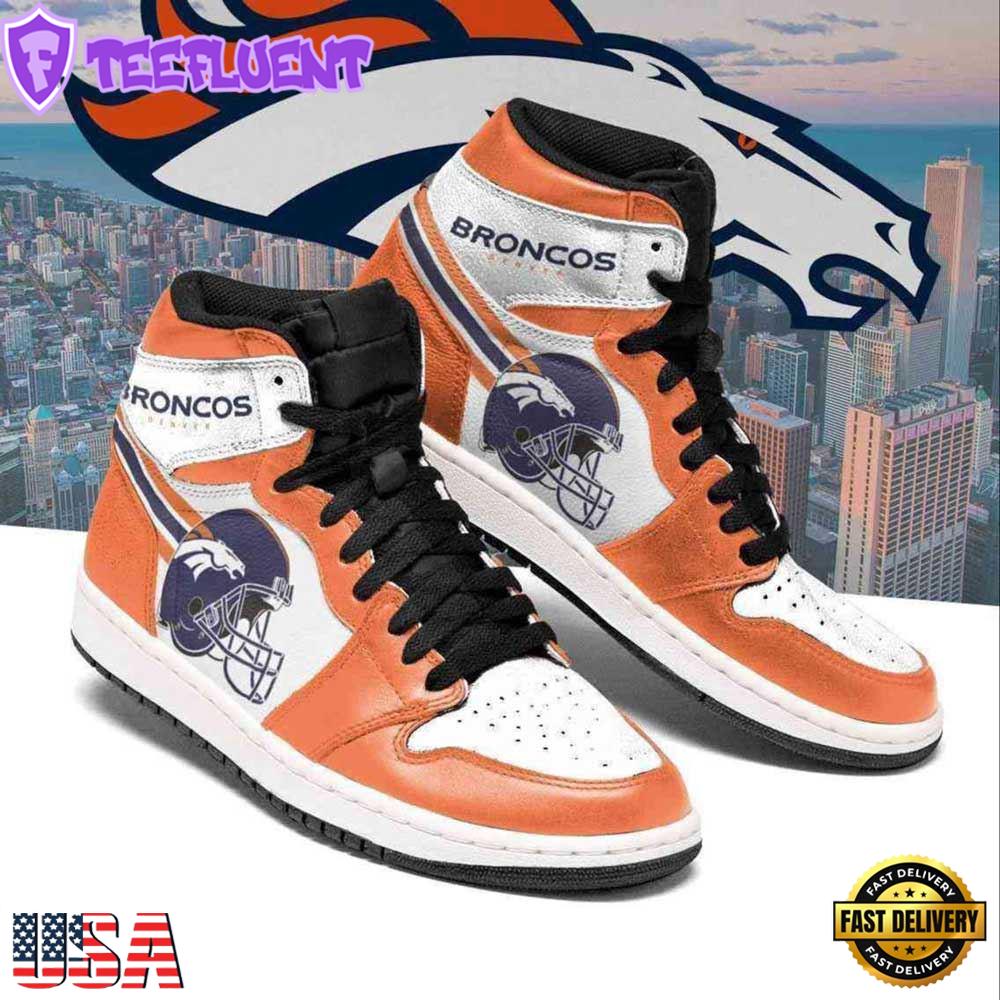 Denver Broncos NFL JD1 Boot Sneakers Shoes