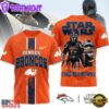 Denver Broncos NFL This Is The Way Star Wars 3D T-Shirt For Fans