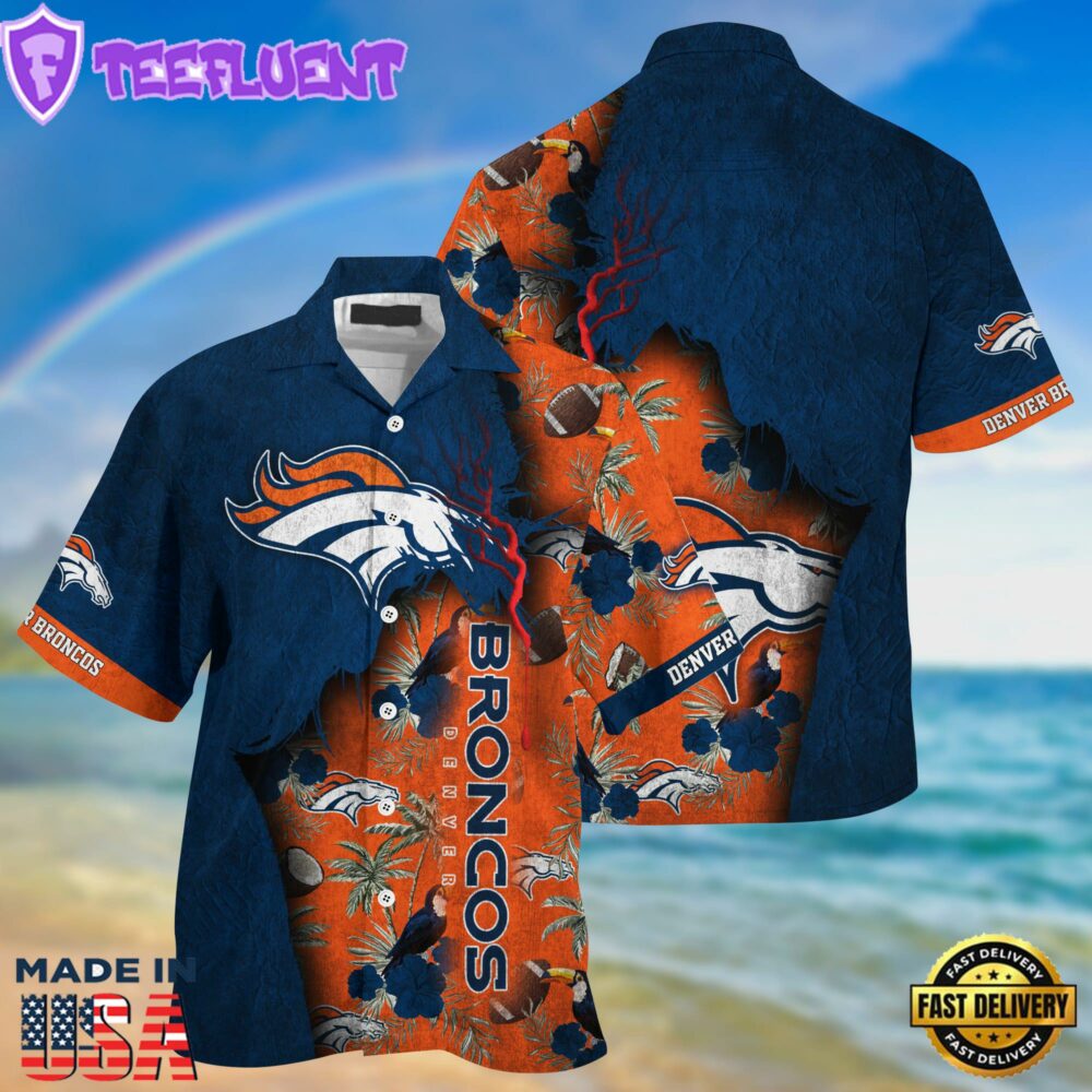 Denver Broncos NFL-God Hawaii Shirt New Gift For Summer