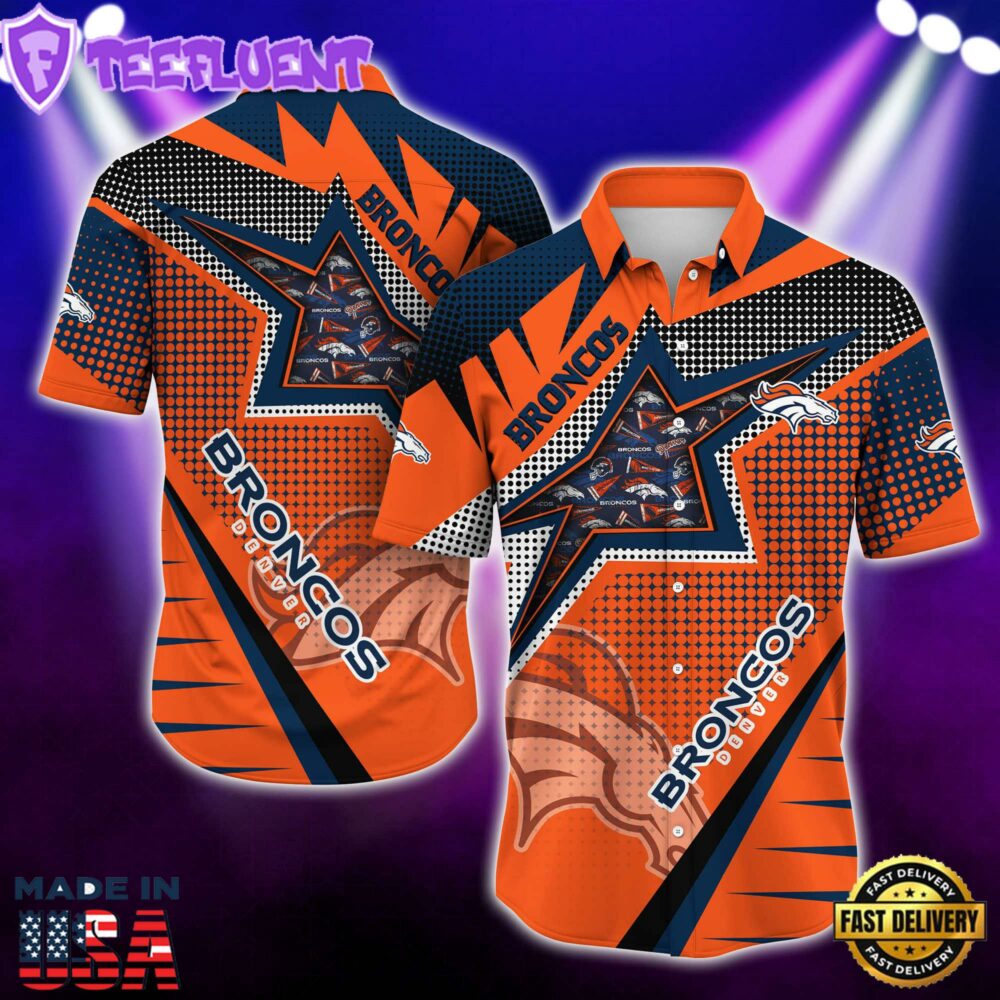Denver Broncos NFL-Hawaii Shirt New