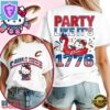 Denver Nuggets 2026 NBA Hello Kitty Independence Day Unisex 3D Shirt