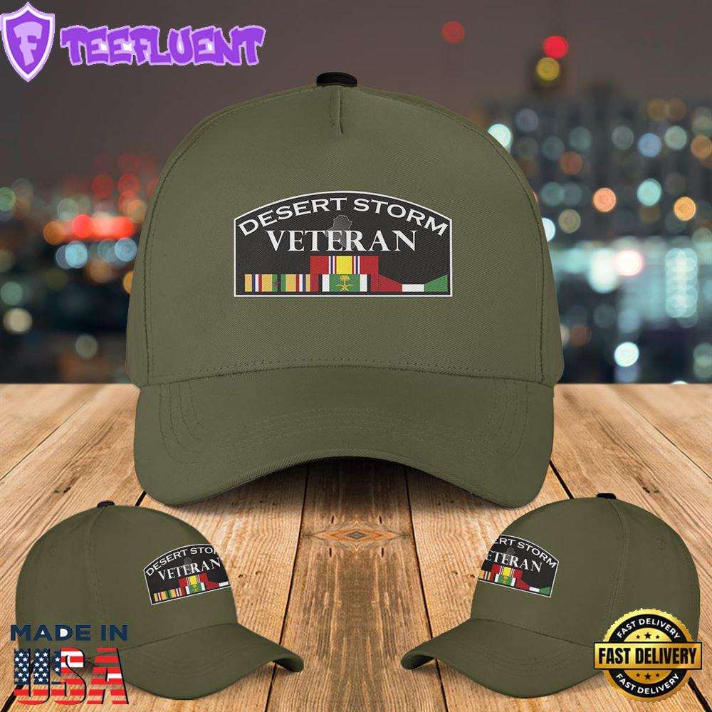 Desert Storm Veteran Baseball Cap