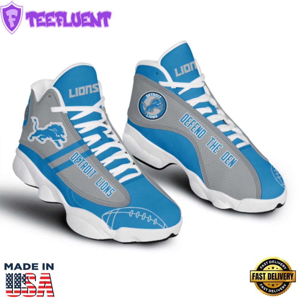 Detroit Lions Air Jordan 13 Sneakers