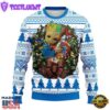 Detroit Lions Groot Hug Christmas Ugly Sweater Sport For Fan